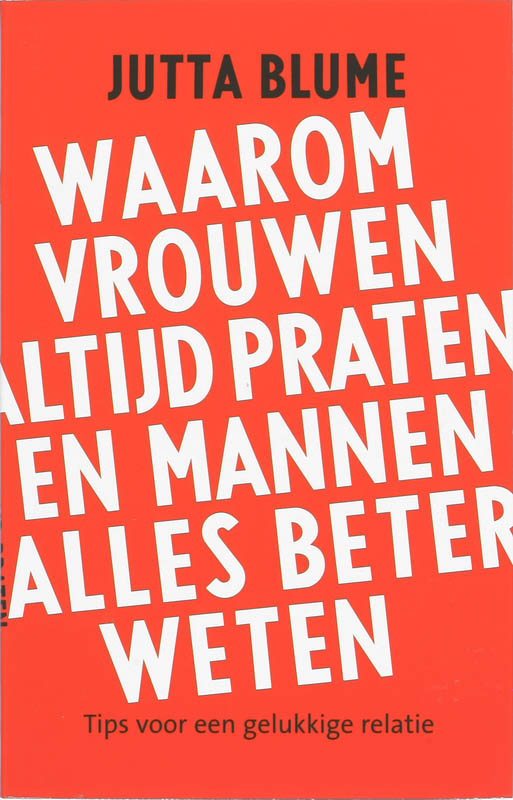 Omslag van Waarom vrouwen altijd praten en mannen alles beter weten