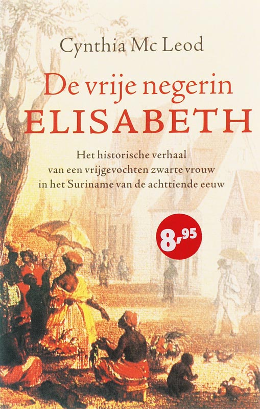 Omslag van De vrije negerin Elisabeth