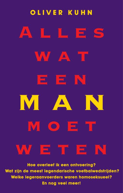 Omslag van Alles wat een man moet weten