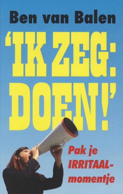Omslag van Ik zeg: doen!