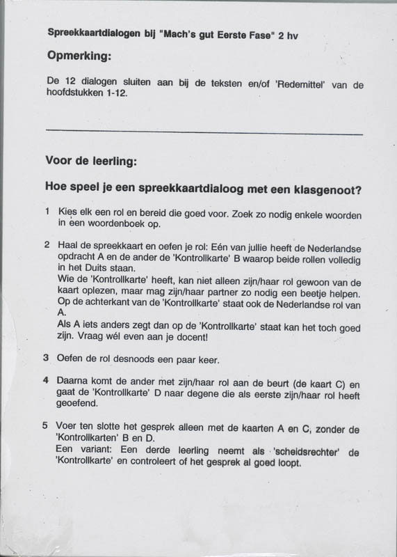 Omslag van Spreekkaarten