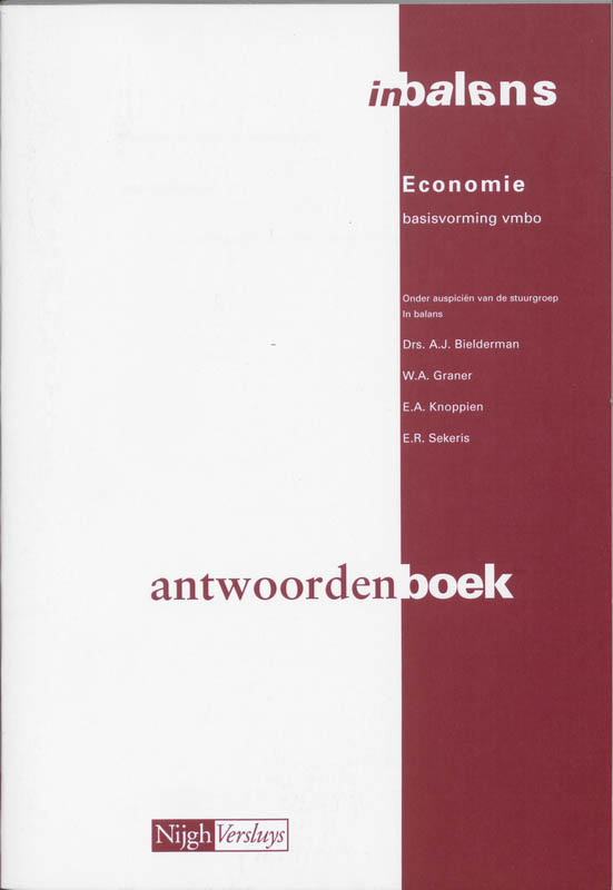 Omslag van Antwoordenboek