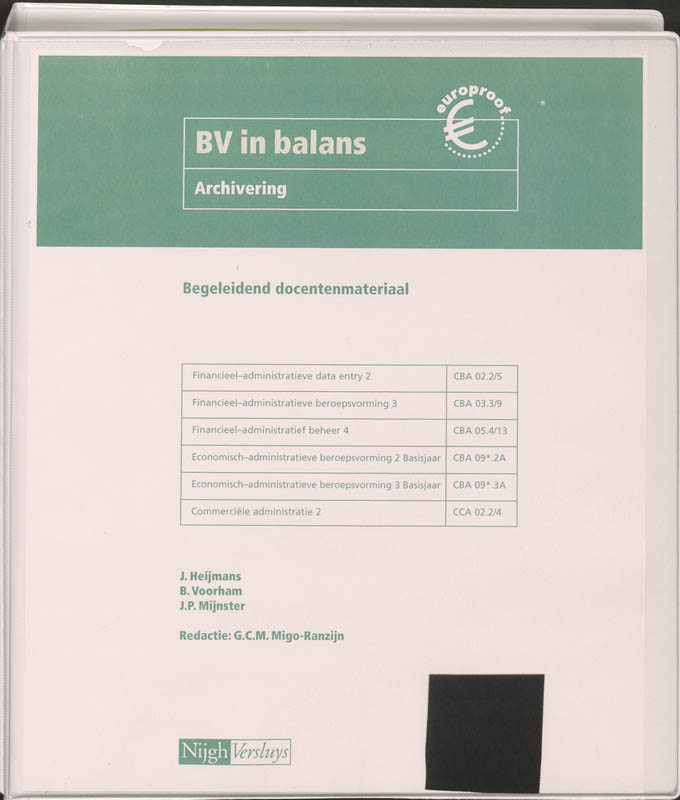 Omslag van Docentenmateriaal