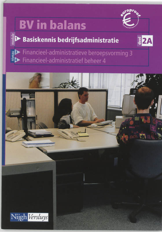 Omslag van Basiskennis bedrijfadministratie 2A