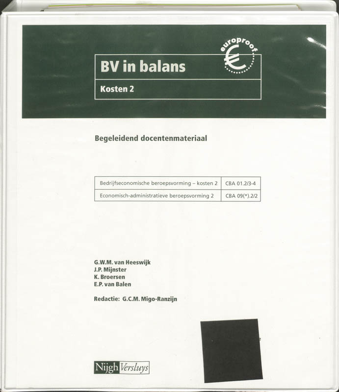 Omslag van Docentenmateriaal
