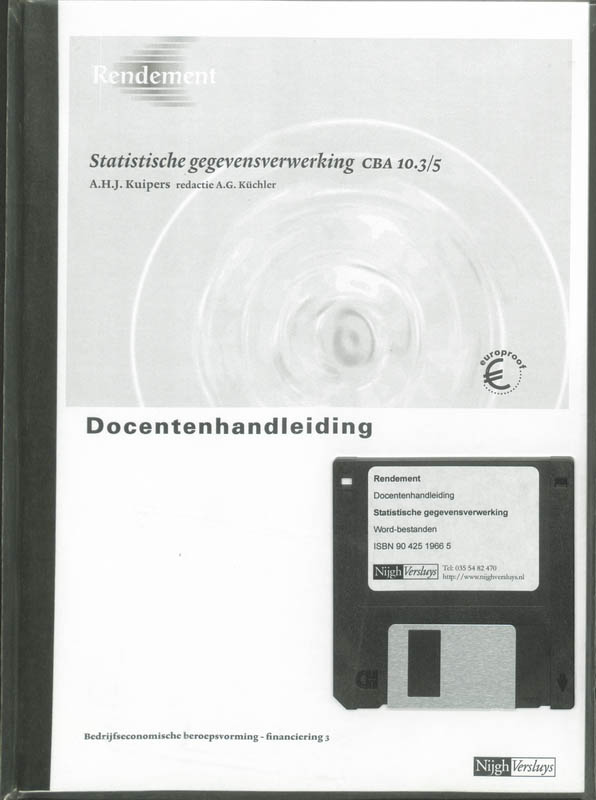 Omslag van Docentenhandleiding