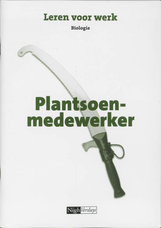 Omslag van Plantsoenmedewerker