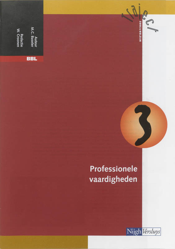Omslag van Katern 3 professionele vaardigheden