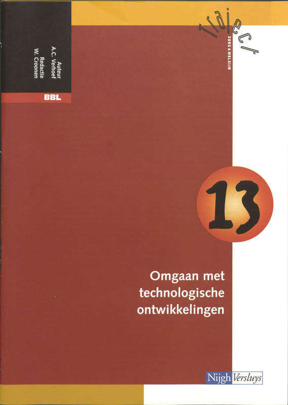Omslag van Katern 13 omgaan met technologische ontwikkelingen