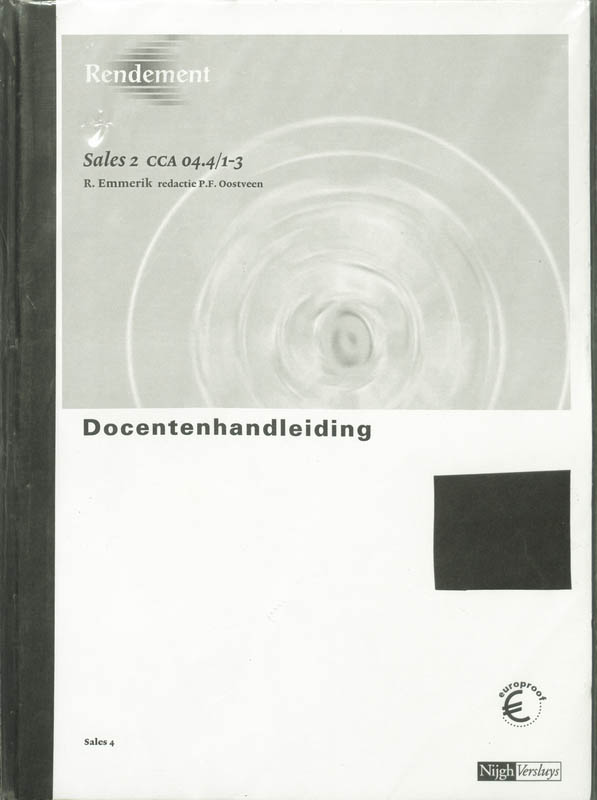 Omslag van Docentenhandleiding