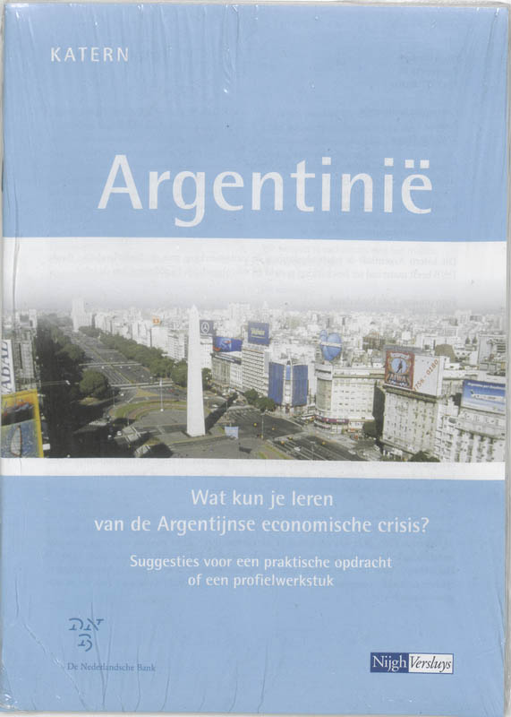Omslag van Katern Argentinie set 5 ex