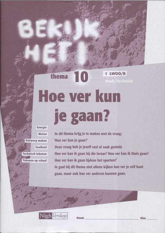 Omslag van Werkboek