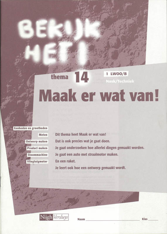 Omslag van Werkboek