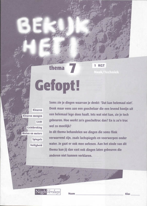 Omslag van Werkboek