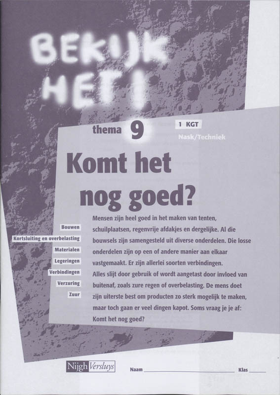 Omslag van Werkboek