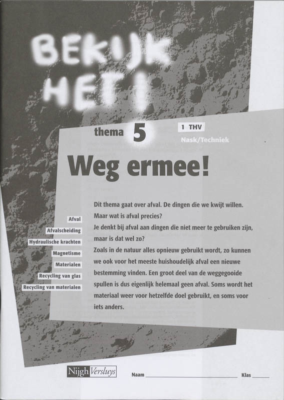 Omslag van Werkboek
