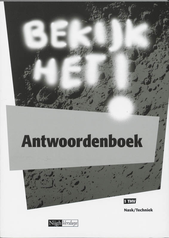 Omslag van Antwoordenboek