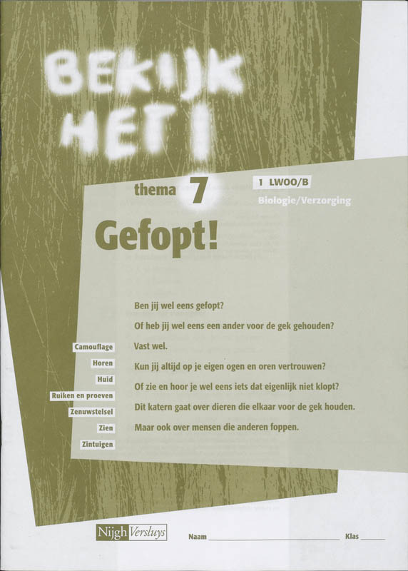 Omslag van Werkboek