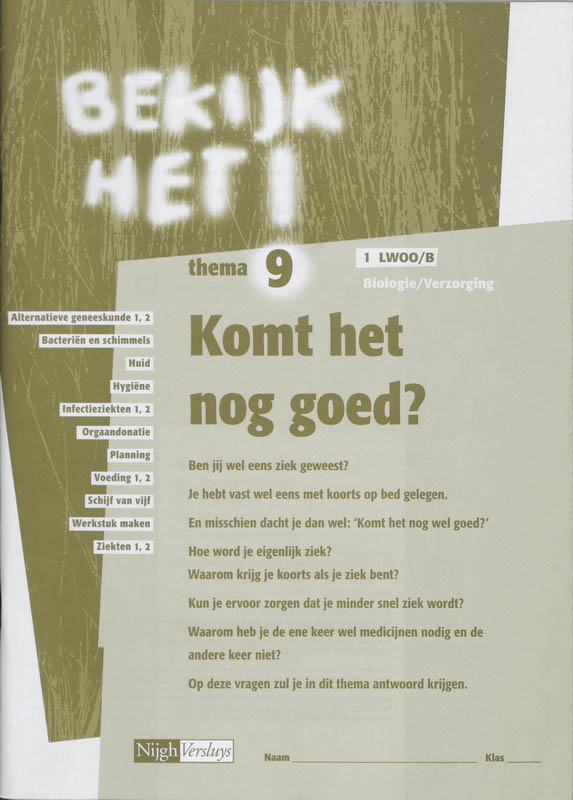 Omslag van Werkboek