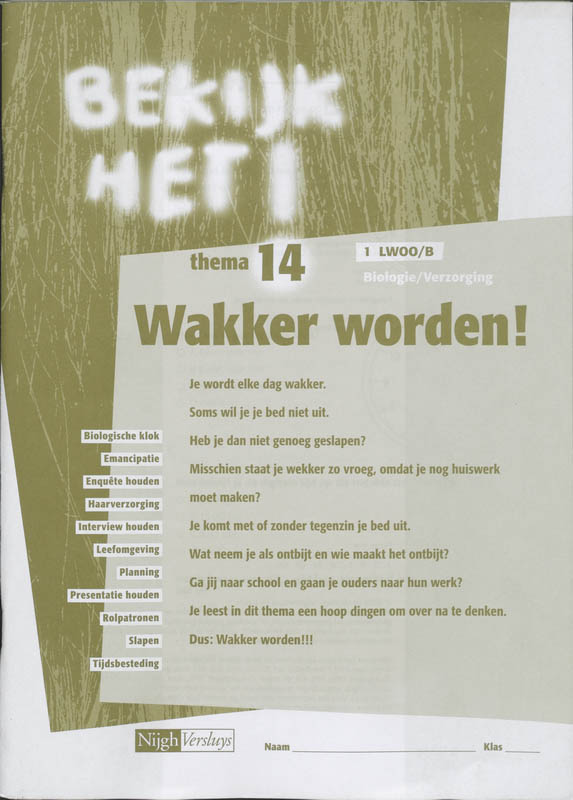 Omslag van Werkboek