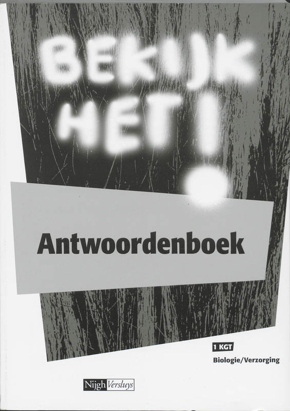 Omslag van antwoordenboek