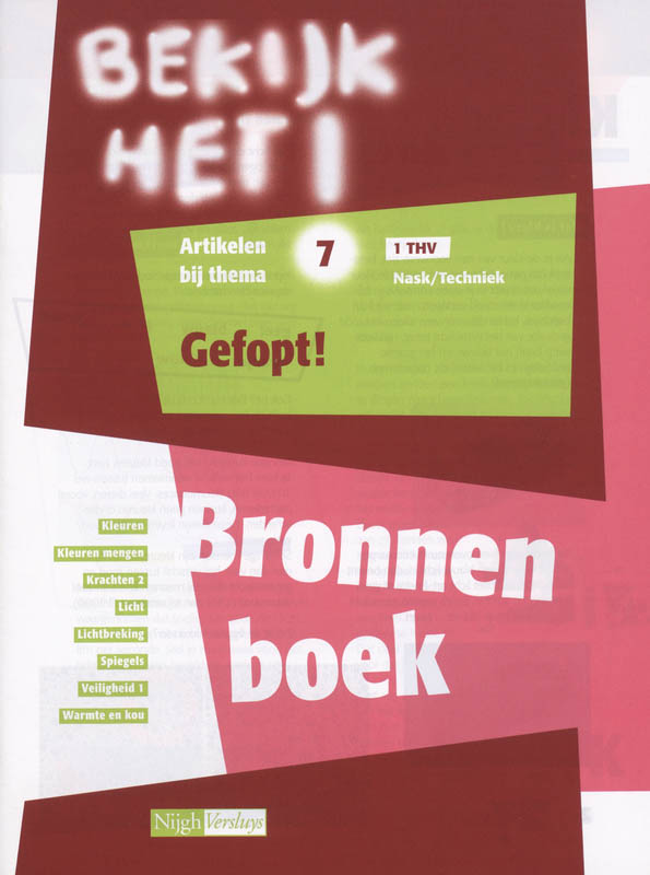 Omslag van Werkboek 7