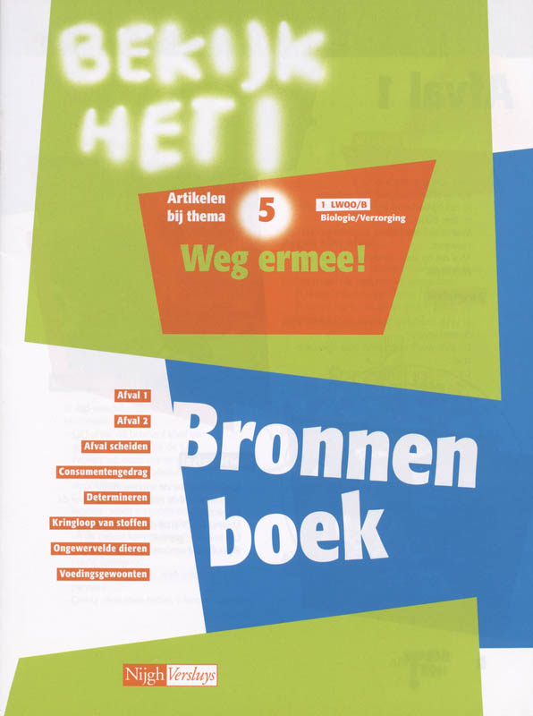 Omslag van Werkboek 5