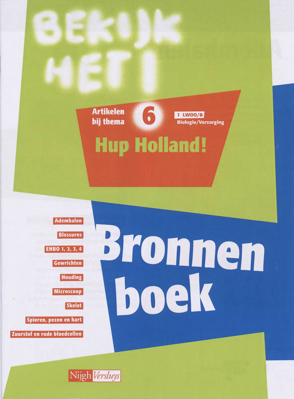 Omslag van Werkboek 6