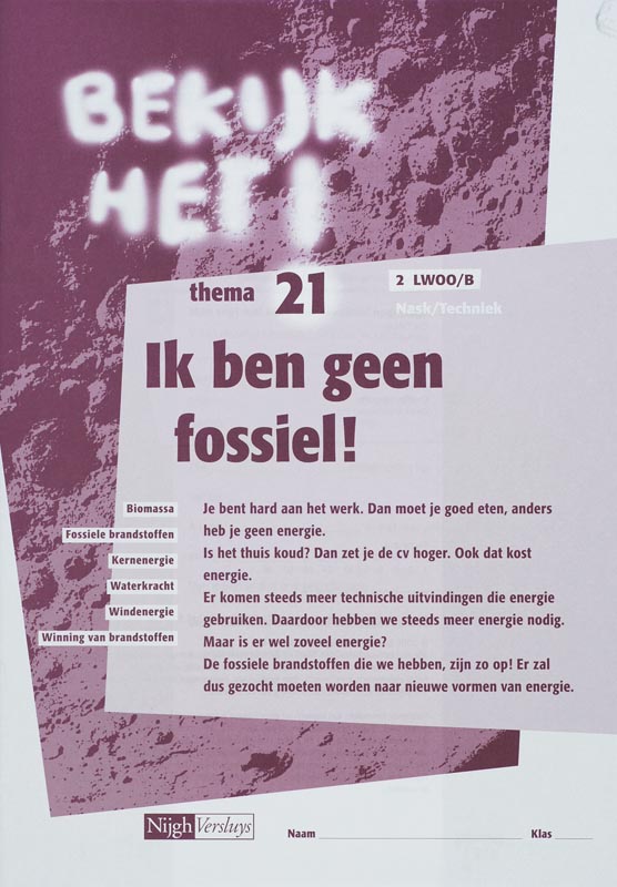 Omslag van Werkboek 21