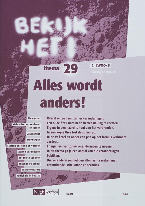 Omslag van Werkboek 29