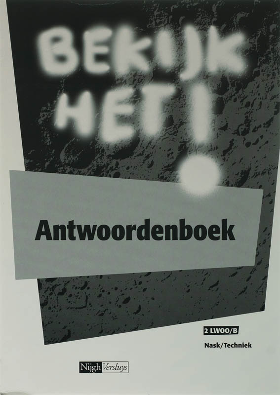 Omslag van Antwoordenboek