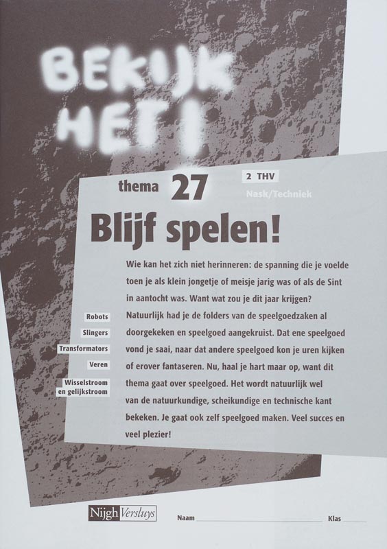 Omslag van Werkboek 27