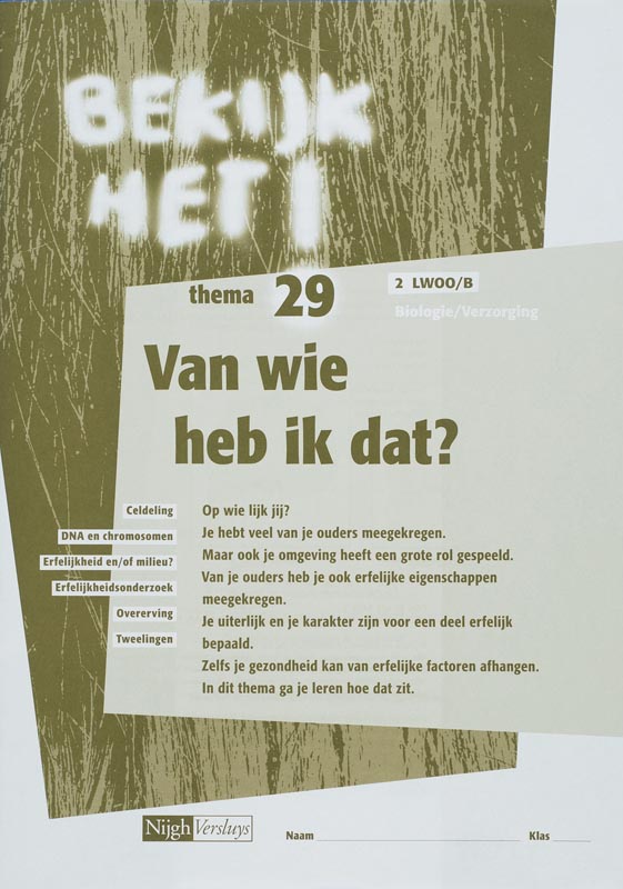 Omslag van Werkboek 29