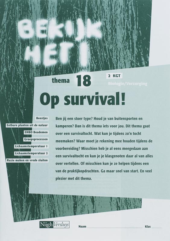 Omslag van Werkboek 18