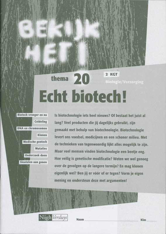 Omslag van Werkboek 20