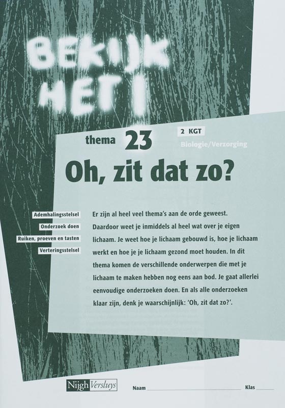 Omslag van Werkboek 23