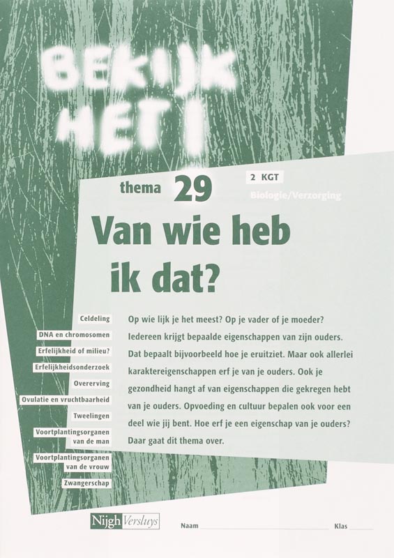 Omslag van Werkboek 29