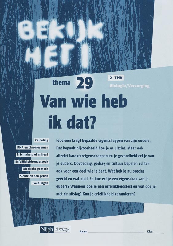 Omslag van Werkboek 29