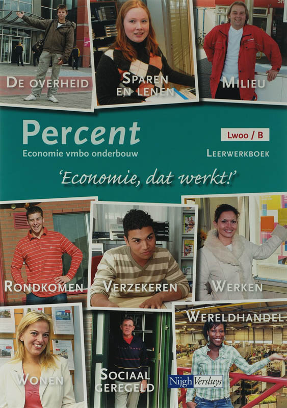 Omslag van leerwerkboek