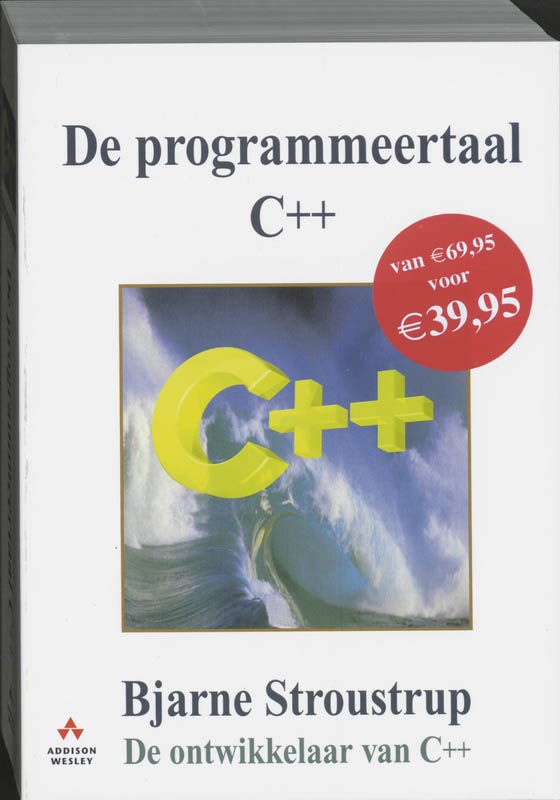 Omslag van De programmeertaal C++