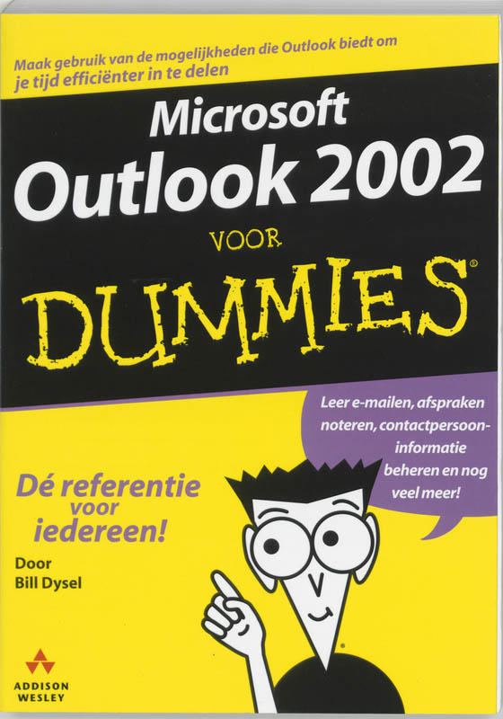 Omslag van Microsoft Outlook 2002 voor Dummies