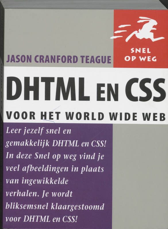 Omslag van DHTML en CSS voor het World Wide Web