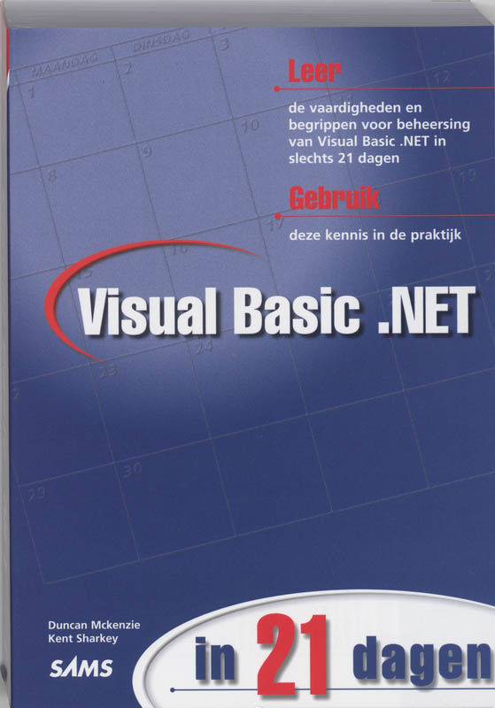 Omslag van Visual Basic .NET in 21 dagen