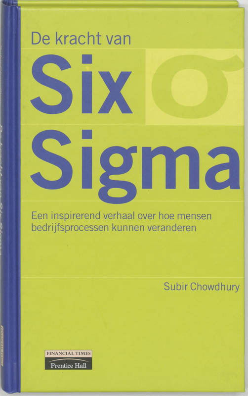 Omslag van De kracht van Six Sigma