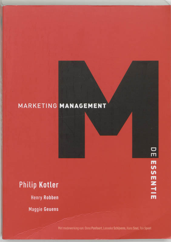 Omslag van Marketingmanagement