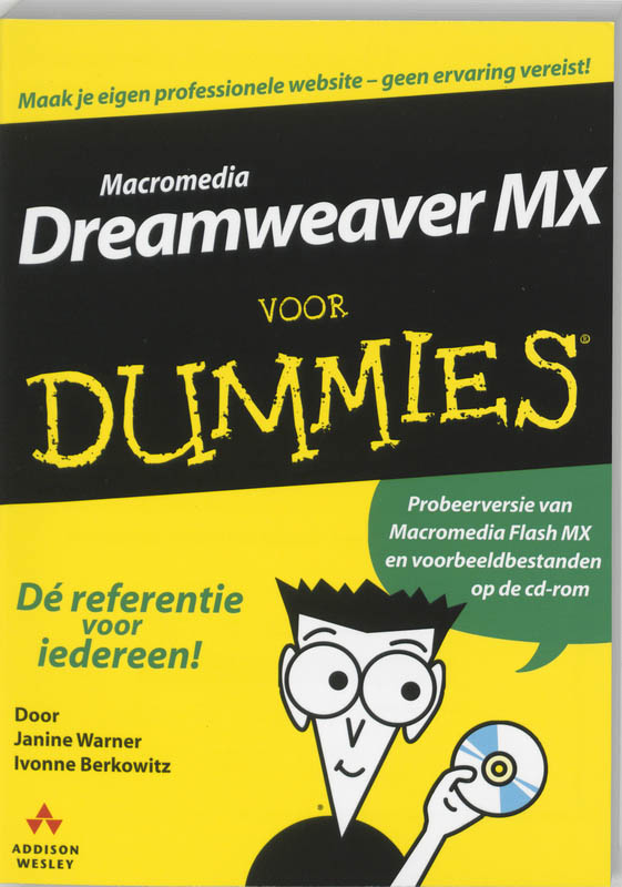 Omslag van Dreamweaver MX voor Dummies