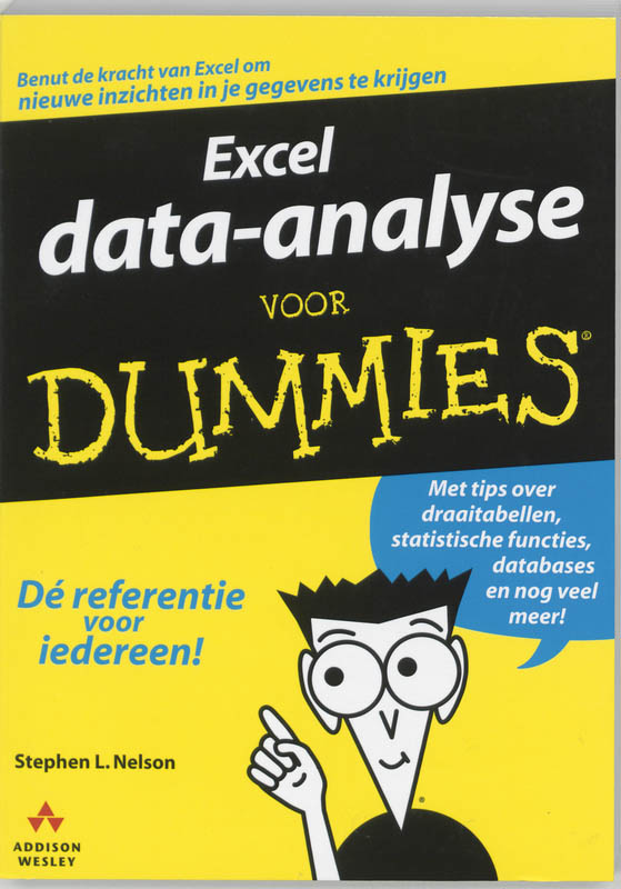 Omslag van Excel data-analyse voor Dummies