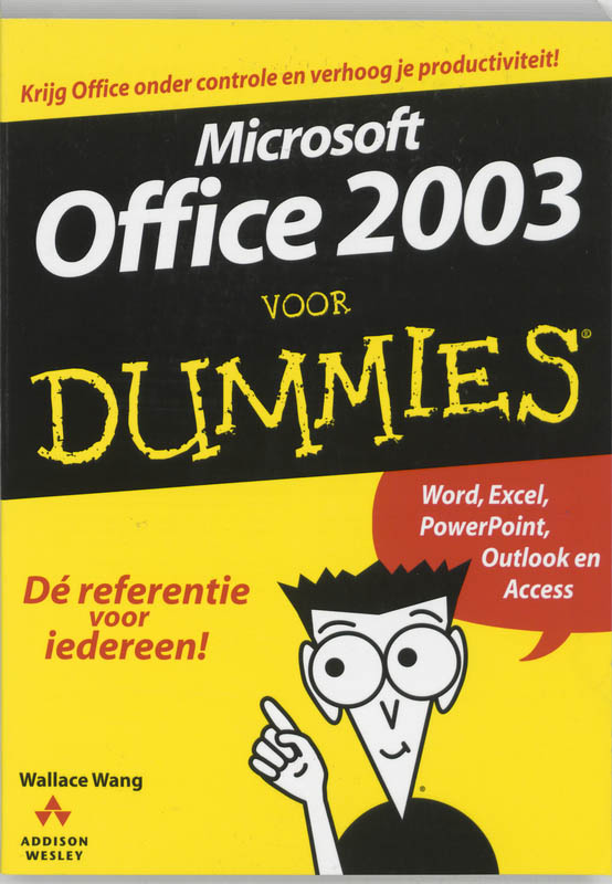 Omslag van Microsoft Office 2003 voor Dummies