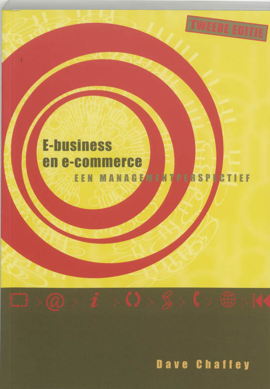 Omslag van E-business en E-commerce
