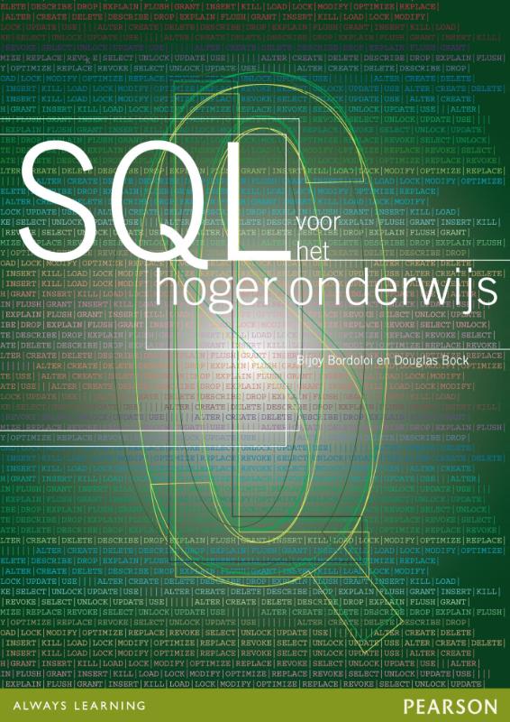 Omslag van SQL voor het hoger onderwijs